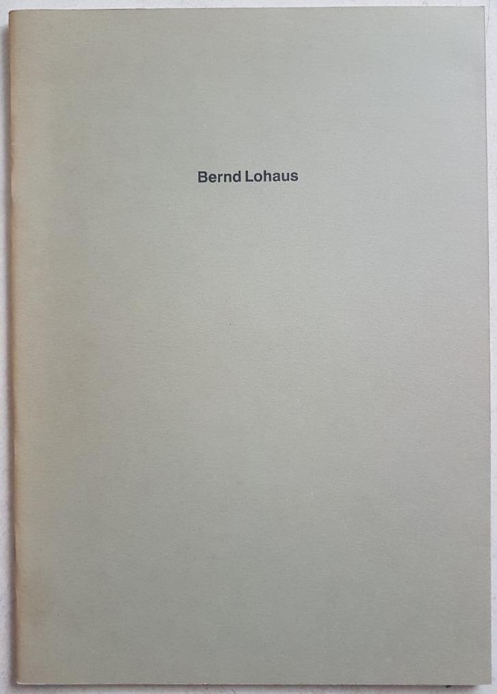 Bernd Lohaus - Sculpturen in steen - 1990 - Lokeren, Boeken, Kunst en Cultuur | Beeldend, Zo goed als nieuw, Beeldhouwkunst, Ophalen of Verzenden