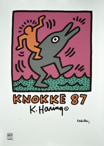Keith Haring - KNOKKE 87, Enlèvement ou Envoi