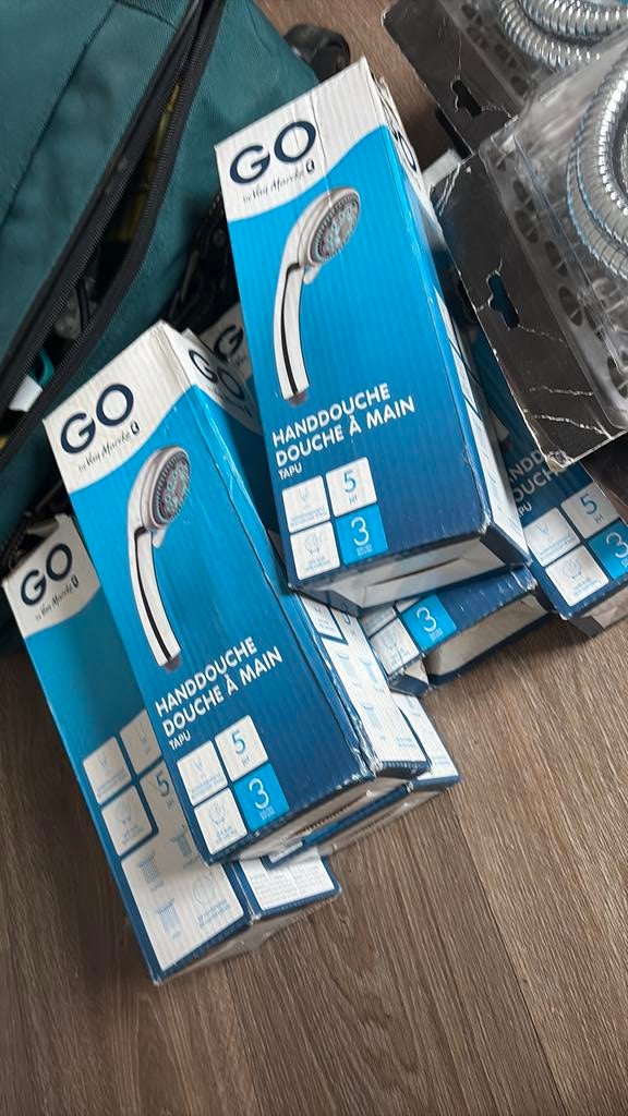 By marcke douchekop/pommeau de douche, Enlèvement