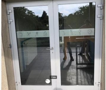 dubbele deur aluminium reynaers deur beschikbaar voor biedingen