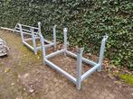 Stapelpallet metaal 2 stuks, Ophalen, Gebruikt