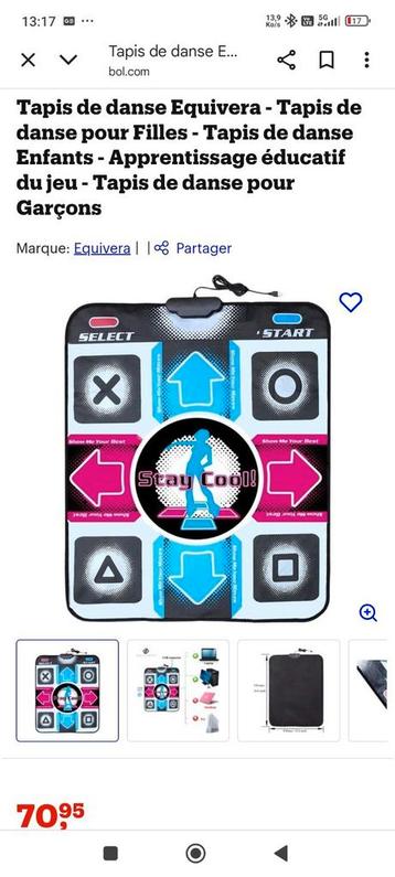 Tapis de danse Equivera, Enlèvement ou Envoi, Neuf