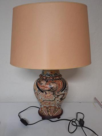 Tafellamp Japanse Satsuma, Antiek en Kunst, Ophalen of Verzenden