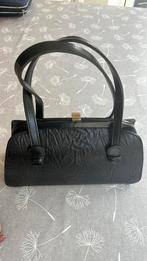 Vintage handtas jaren 60, Ophalen of Verzenden, Zo goed als nieuw, Zwart, Handtas