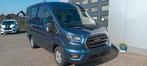 Ford Transit L2H2 Limited 170pk Aut 360camera 38.000ex BTW, Transit, Automatique, Tissu, Bleu