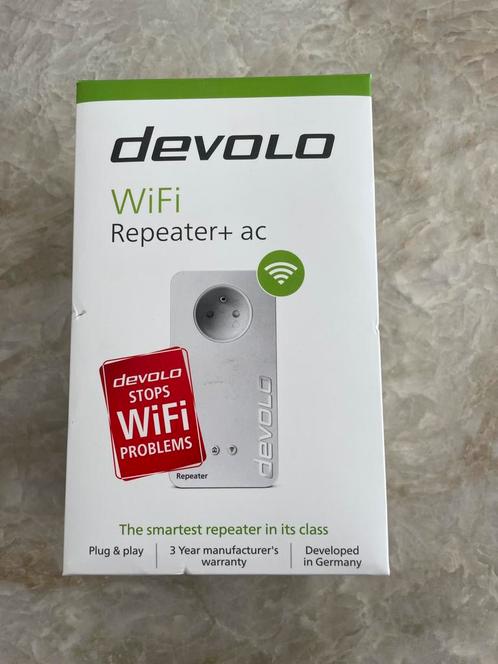 Devolo WiFi versterker (nieuwprijs 69€), Informatique & Logiciels, Amplificateurs wifi, Neuf, Enlèvement ou Envoi