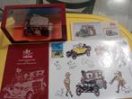 Voiture tintin 1/43 Ford T noire tbe Livret certificat, Collections, Envoi, Utilisé, Autres types