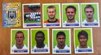 Panini Football 2004 9 verschillende ongebruikte Anderlecht!, Ophalen of Verzenden, Zo goed als nieuw, Meerdere stickers