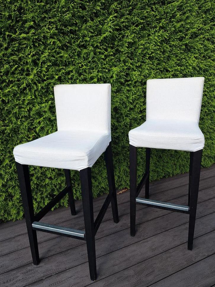 4 Tabourets cuisine Ikea, Huis en Inrichting, Barkrukken, Gebruikt, 4 krukken, Ophalen