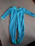 Blauw gestreept katoenen boxpakje / pyjama met voetjes, Kinderen en Baby's, Ophalen, Nacht- of Onderkleding, Gebruikt, Jongetje of Meisje