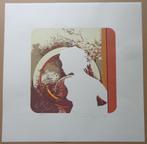 MARTIN BAEYENS / SILHOUET NAAKTE VROUW / KLEURLITHO 49x49cm, Antiek en Kunst, Kunst | Litho's en Zeefdrukken, Ophalen of Verzenden