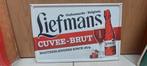 Reclamebord Liefmans cuvee brut bier, Ophalen of Verzenden, Nieuw, Reclamebord