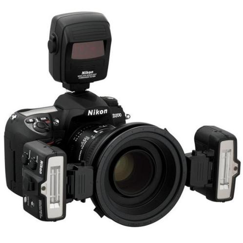 Nikon SB-R1C1 macro flitsset, Audio, Tv en Foto, Foto | Flitsers, Zo goed als nieuw, Nikon, Kantelbaar, Ophalen of Verzenden