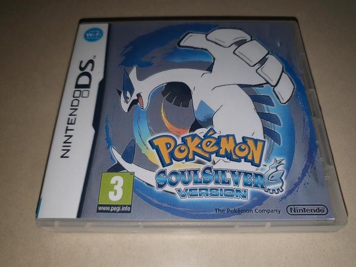 Pokemon SoulSilver Version DS Game Case (2), Games en Spelcomputers, Games | Nintendo DS, Zo goed als nieuw, Verzenden