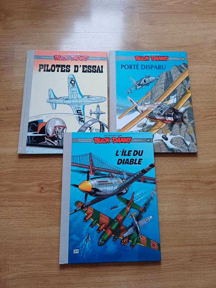 Bd Buck Danny Hachette toilé, Boeken, Stripverhalen, Zo goed als nieuw, Meerdere stripboeken, Ophalen of Verzenden