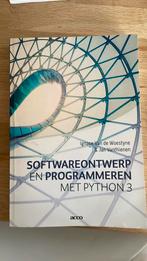 Softwareontwerp en Programmeren met Phython 3, Boeken, Informatica en Computer, Ophalen, Software, Zo goed als nieuw, Jan Vanthienen; Ignace Van de Woestyne