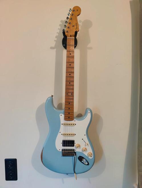 Fender Stratocaster Road Worn limited., Muziek en Instrumenten, Snaarinstrumenten | Gitaren | Elektrisch, Zo goed als nieuw, Solid body