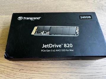 Transcend JetDrive 820 SSD PCIe Gen 3 AHCI 240 Go pour Mac, Neuf, Enlèvement ou Envoi, SSD, Interne