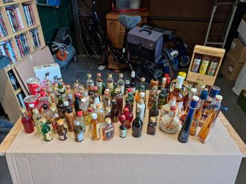 lot likeurflesjes/ cola blikjes collectors beschikbaar voor biedingen