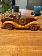 Houten auto, Kinderen en Baby's, Ophalen, Nieuw, Duwvoertuig