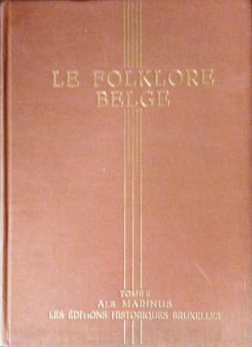 Le Folklore Belge Tome II en III beschikbaar voor biedingen