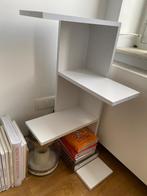 Etagère d'angle 6 tablettes blanc H141 cm, Enlèvement, Comme neuf