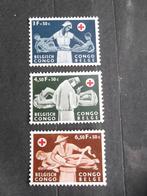 Rode Kruis van Congo 1957 Croix Rouge du Congo, Timbres & Monnaies, Timbres | Afrique, Enlèvement ou Envoi, Autres pays, Non oblitéré