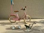 Kinderfiets Puky Steel Classic Rose 16", Fietsen en Brommers, Ophalen, Zijwieltjes, Puky, 16 tot 20 inch