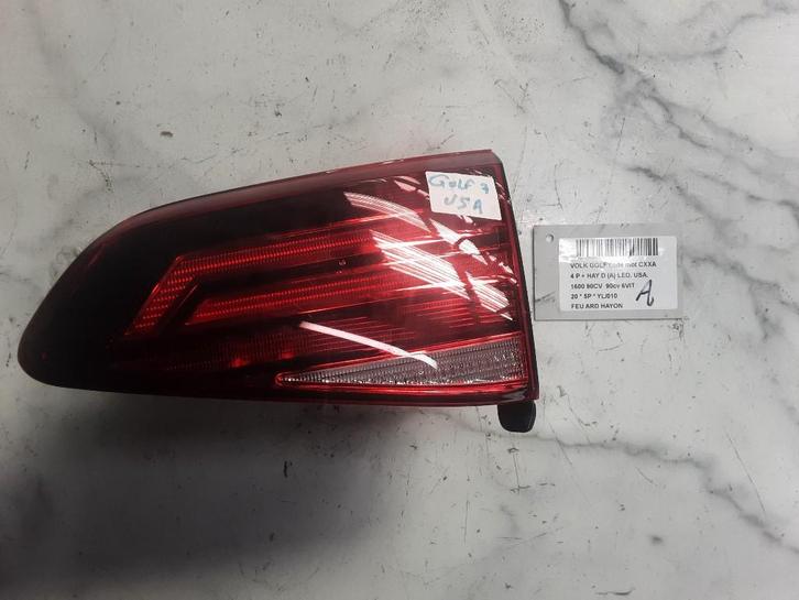 PANNEAU ARRIÈRE DROIT AVEC LAMPE Volkswagen Golf VII (AUA), Autos : Pièces & Accessoires, Éclairage, Volkswagen, Utilisé