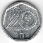 Tsjechië : 20 Haleru 1996  KM#2.1  Ref 11481, Postzegels en Munten, Ophalen of Verzenden, Losse munt, Overige landen