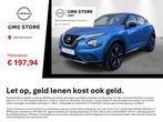 Nissan Juke 1.0 DCT N-Design // GMS STORE NISSAN GENT, Auto's, Stof, Blauw, 5 zetels, 5 deurs