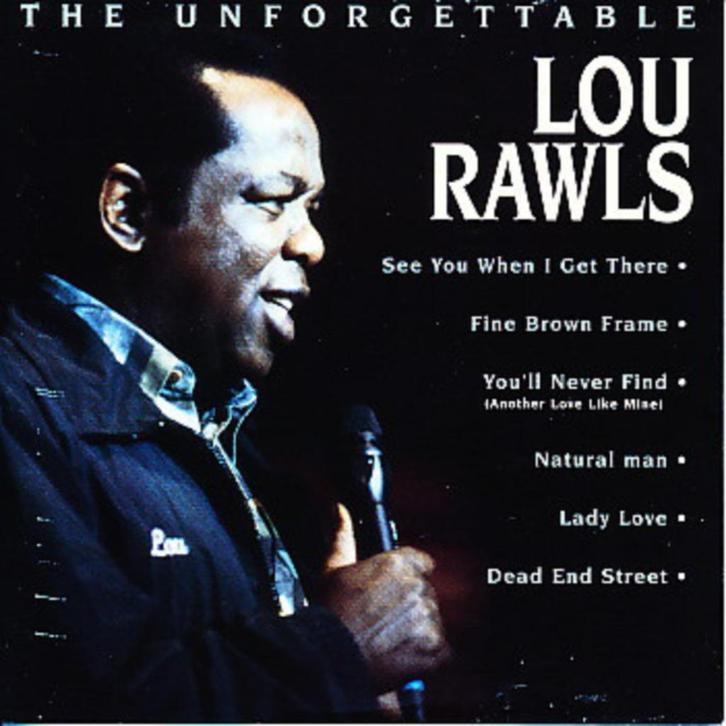Lou Rawls - The Unforgettable Lou Rawls, Cd's en Dvd's, Cd's | R&B en Soul, Soul of Nu Soul, 1980 tot 2000, Verzenden