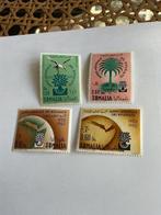 Timbres SOMALIE 277 à 279 + aérien 83 ** MNH, Ophalen of Verzenden, Postfris
