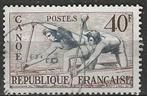 Frankrijk 1953 - Yvert 963 - Zomerspelen in Helsinki (ST), Timbres & Monnaies, Timbres | Europe | France, Affranchi, Envoi