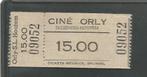cinema ciné SINT LIEVENS HOUTEM 1 ETIKET ORLY volledig, Collections, Photos & Gravures, Enlèvement ou Envoi