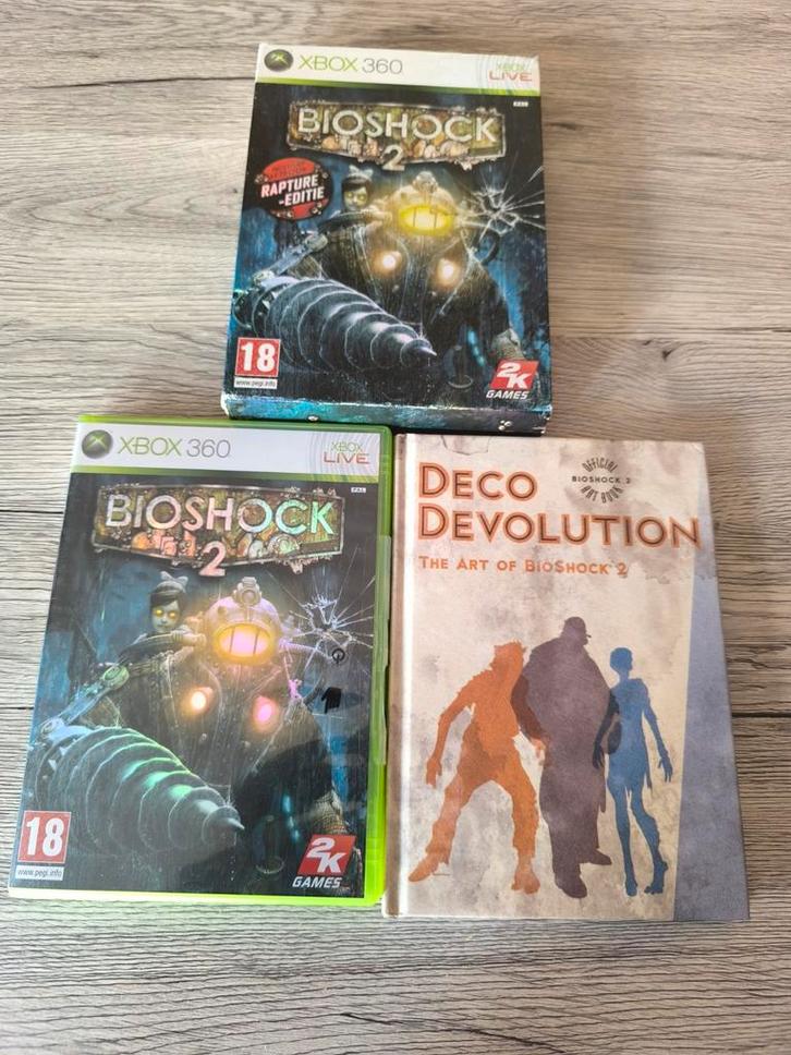 Xbox 360 Scene it + BioShock 2-spel, Games en Spelcomputers, Games | Xbox 360, Zo goed als nieuw, Ophalen