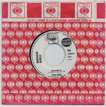 Minouche Barelli - Goualante 67 - Je prendrai tout - promo, Enlèvement ou Envoi, Single, Comme neuf, Pop