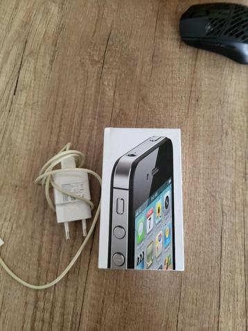 Apple Iphone 4s 16GB Noir - Dans sa boite ++++ impecc beschikbaar voor biedingen
