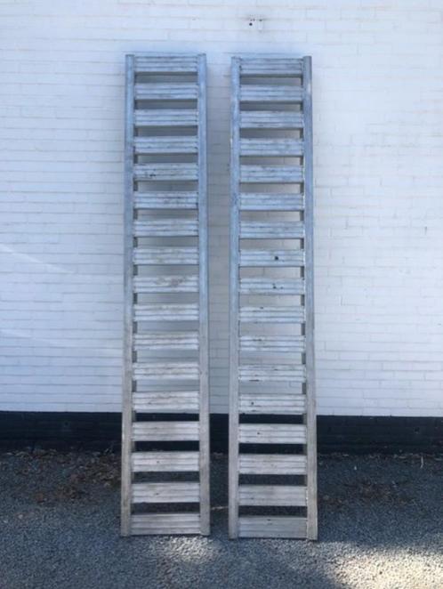 Oprijplaten aluminium 250cm / 4000 kg, Auto diversen, Auto-accessoires, Zo goed als nieuw, Ophalen