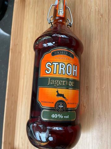 Stroh Jagertee 40% vol 1 liter, Enlèvement, Comme neuf, Pleine