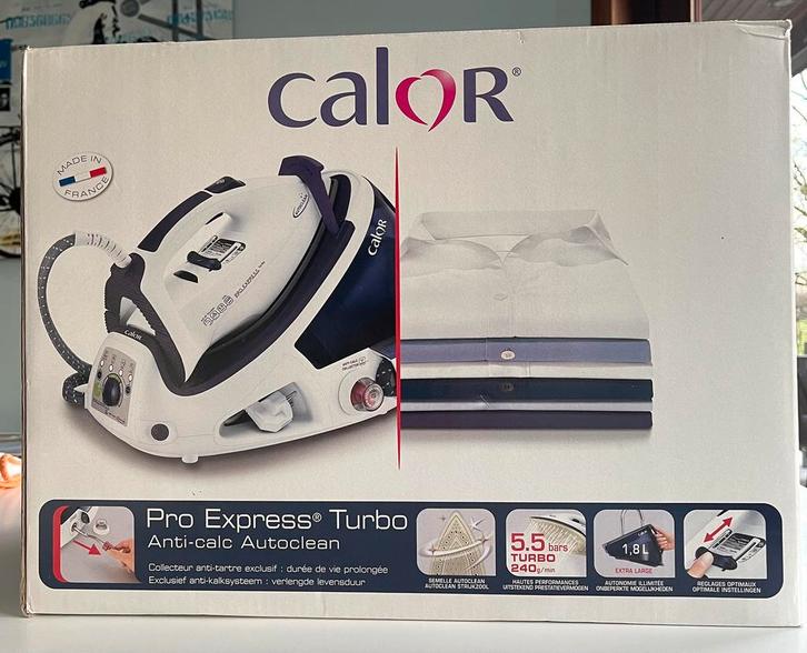 Calor Express Anti Calc, Elektronische apparatuur, Strijkijzers en Strijkplanken, Gebruikt, Strijkijzer met snoer, Ophalen