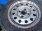13duims 2 velgen met goede banden (ook aanhangwagen evt), Ophalen, Gebruikt, 13 inch, Band(en)