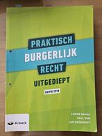 Praktisch Burgerlijk Recht uitgediept - editie 2018, Boeken, Gelezen, Hoger Onderwijs, Ophalen of Verzenden, Gamma