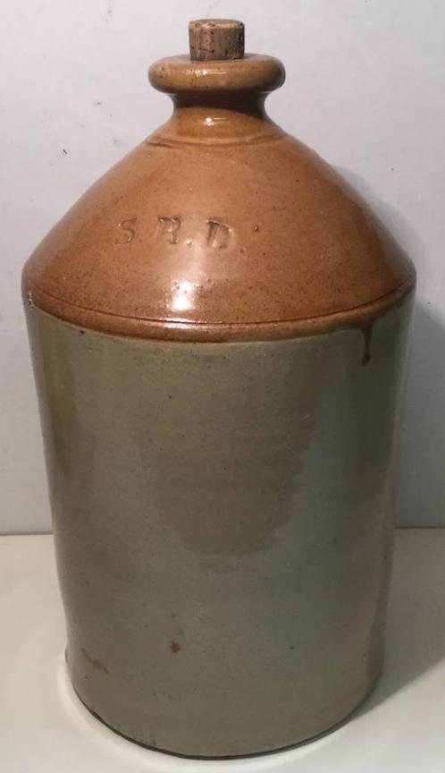 RUM CROCK (SRD) kruik uit W.O. I, Verzamelen, Militaria | Algemeen, Landmacht, Overige typen, Ophalen of Verzenden