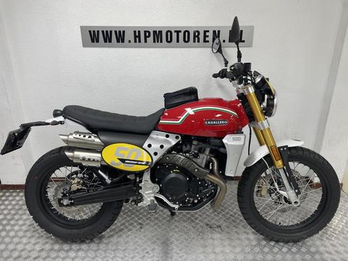 Fantic CABALLERO 500 ANNIVERSARY 50 YEARS EDITION ABS BOV, Motoren, Motoren | Overige merken, Toermotor, 12 t/m 35 kW