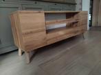 tv meubel in licht eiken kleur + salontafel, Huis en Inrichting, Ophalen, Zo goed als nieuw