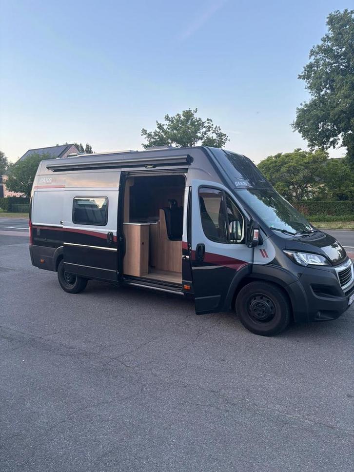 Camper peugeot boxer, Caravans en Kamperen, Mobilhomes, Bedrijf, Ophalen of Verzenden