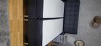 Boxspringbed 140/200 (2× 70cm) Antraciet, Ophalen, Gebruikt, Tweepersoons, 140 cm