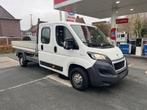 peugeot boxer 2.0 hdi/GEKEURD/CAR PASS/euro 6b/6+1 pl/airco, 164 g/km, Wit, Bedrijf, 5 deurs