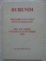 Congo belge Burundi – Jean-Marie Sindayigaya - EO 2003 rare, Utilisé, Enlèvement ou Envoi